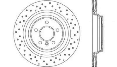 OPEN PARTS bdr277020 -  Тормозной диск